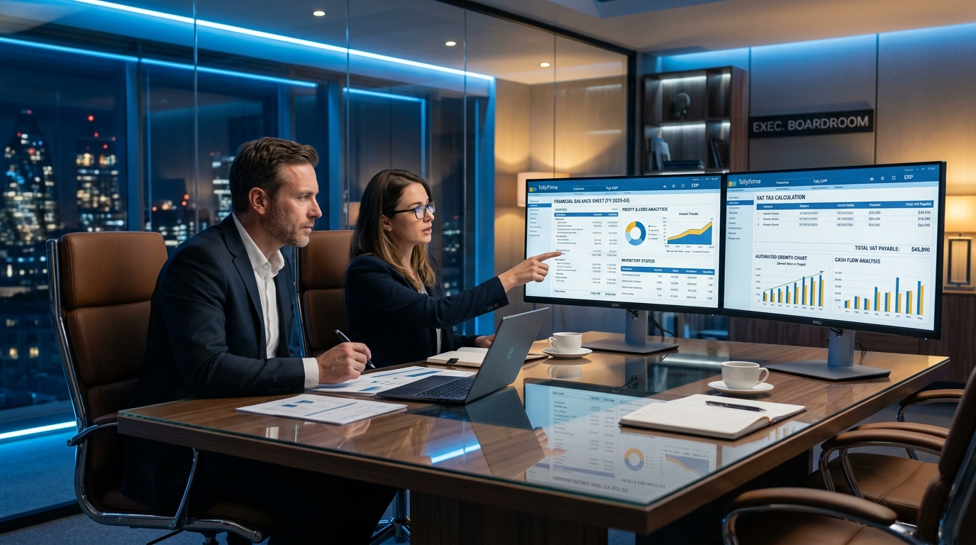 How Tally ERP Transforms Business Management: Accounting, VAT Compliance & Operational Efficiency